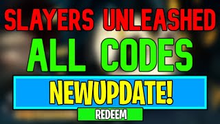 New Slayers Unleashed Codes  Roblox Slayers Unleashed Codes June 2024 [upl. by Eilyak710]