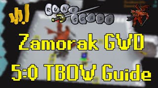 Old School RuneScape  Zamorak GWD 50 Ranged Solo Guide [upl. by Asiruam]