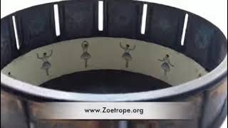 Zoetrope Animation Toy of a Ballerina Dancer  Zoetrope [upl. by Ardiek381]