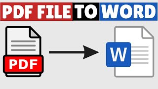 pdf ko word me kaise convert kre  how to convert pdf to word in mobile  pdf file to word file [upl. by Dympha]