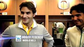 Nadal and Federer Rivalry In ATP World Tour Uncovered [upl. by Yelhak]