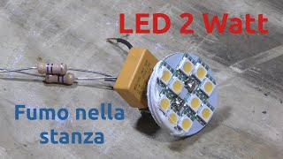 Lampadina LED 2W E14  Interviene il magnetotermico  La riportiamo in vita [upl. by Mori]