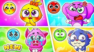 Where Are My Emotions 😭😡 Emotion Angel song  Healthy Habits  Kids Songs by Lamba Lamby [upl. by Nrol]