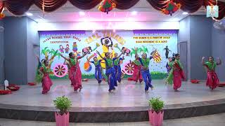 INTER SCHOOL FOLK DANCE  MATER DEI SCHOOL AT ROSARY SR SEC SCHOOL [upl. by Esinek388]