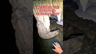 We found the chernobyl elephant foot caving chernobyl caving adventure [upl. by Ivz]