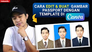 DIY Gambar Passport di Rumah Je amp Edit Guna Phone [upl. by Moor272]