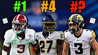 PostCombine Cornerback Rankings  2024 NFL Draft Cornerback Prospects amp Rankings [upl. by Witte]