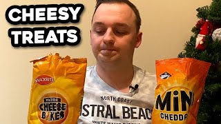 Mini Cheddars vs Snackrite Cheese Bakes [upl. by Job]