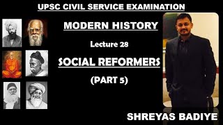 Social Reformers of India  Part 5  Modern History of India [upl. by Aerdnaxela]