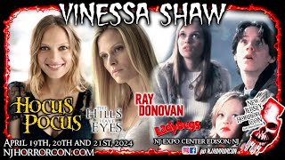 VINESSA SHAW  NJ HORROR CON APRIL 2024 [upl. by Nyleda]