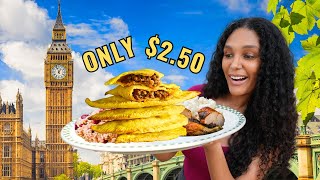 ULTIMATE CHEAP EATS Food Tour in LONDON🇬🇧 [upl. by Suryc]