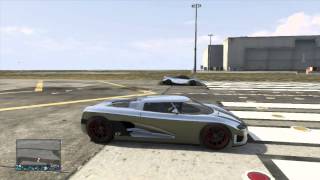 GTA 5 Drag Race Cheetah vs Entity XF [upl. by Uos]