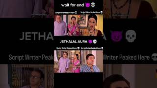 Jethalal attitude l comedy video 💀😈 jethalalthuglife tarakmehtakaultachashma comedy funny aura [upl. by Grannia]