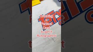 cracking a perfect graded card to get it autographed sportscards cardcollector [upl. by Etnovert]