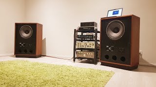 Tannoy Arden Rebuild HPD385  Testing on McIntosh 240 [upl. by Alicsirp]