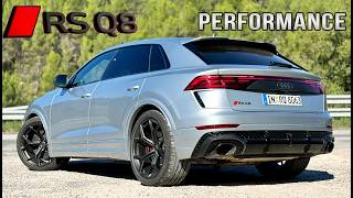 2025 NEW Audi RSQ8 Performance  REVIEW on PERFECT ROAD amp 0100 100200 [upl. by Nwahsud530]