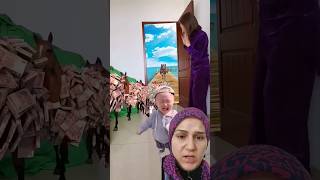 Evi Bastılar🐅🐎😨😱 inddevendra cute funny cat топ satisfying challenge keşfet [upl. by Adnahsar]