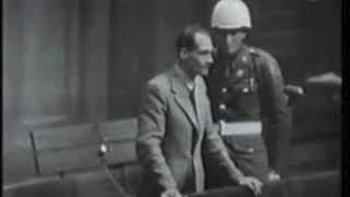 Nuremberg Trial Day 216 1946 Rudolf Hess Final Statement [upl. by Alegnave]