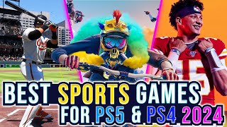 Top 12 Best SPORTS Games For PS5 amp PS4 To Play In 2024 [upl. by Sandstrom154]