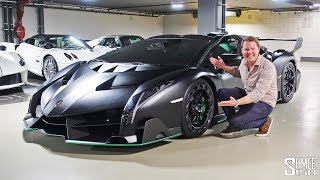 My First Drive in the VENENO ROADSTER  Batmans Lamborghini [upl. by Brackett]