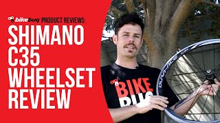 Shimano C35 Wheelset Review  Bikebug [upl. by Rutherfurd]