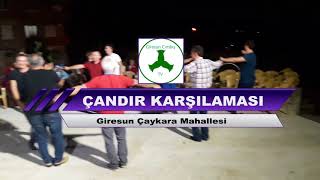 GİRESUN KARŞILAMASI  ÇAYKARA MAHALLESİ UŞAKLARI ÇANDIR KARŞILAMASI OYNUYOR [upl. by Jedthus17]