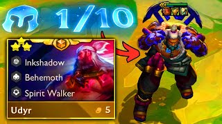 WORLD FIRST 3 STAR UDYR 1V10 ⭐⭐⭐  TFT SET 11 [upl. by Eardnaed]