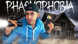 BUSCANDO FANTASMAS CON MI AMIGO PABLO  PHASMOPHOBIA 1 [upl. by Namus562]