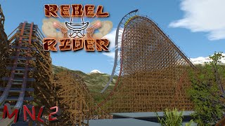 Rebel Rider  RMC GhostRider V2  NoLimits 2 [upl. by Glenine921]