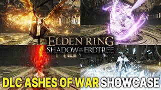 ELDEN RING All 25 New DLC Ashes of War Showcase Shadow of the Erdtree All Weapon Skills [upl. by Rovit]