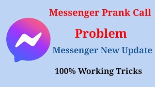 Messenger Prank Video Call Problem  Messenger Background Video Call [upl. by Cranford]