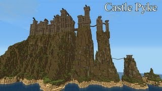 Minecraft Game of Thrones Pyke Castle [upl. by Nemajneb]