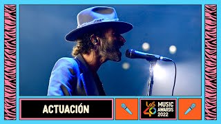 Leiva  Como si fueras a morir mañana  En directo en LOS40 Music Awards 2022 [upl. by Tanya957]