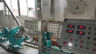 YongTe Yongte Wood plastic WPC extrusion granulator machine [upl. by Annim]