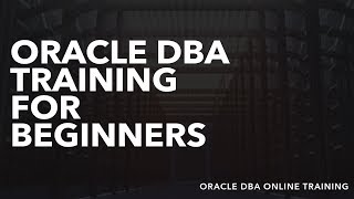 Oracle DBA Training For Beginners  Oracle DBA Online Training [upl. by Irabaj885]