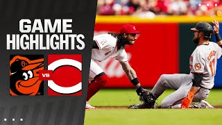 Orioles vs Reds Game Highlights 5524  MLB Highlights [upl. by Crow245]