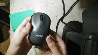 Logitech M221 Silent Wireless Mouse Unboxing [upl. by Ocisnarf]