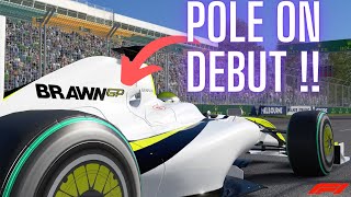 Assetto Corsa  BRAND NEW 👉2009 Brawn BGP001 Mod  Can We Beat Buttons Australian F1 GP Pole Lap [upl. by Bledsoe]