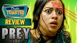 PREY MOVIE REVIEW  THE BEST PREDATOR MOVIE SINCE THE ORIGINAL  Double Toasted [upl. by Einiffit]