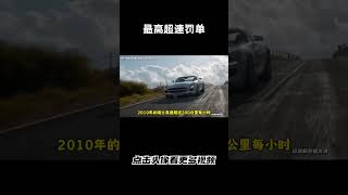 瑞典小伙超速被罚68万欧元，成为目前最高超速罚单汽车 科普 car [upl. by Ceil]