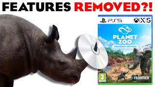 Planet Zoo Consoles REMOVED Features [upl. by Eceirtal710]