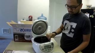 The best rice cooker  Zojirushi Micom Unboxing [upl. by Cybil]