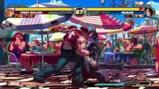 Terry Bogard King of Fighters XII Combo Movie [upl. by O'Neil462]