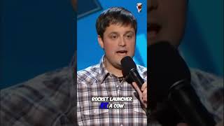 Nate Bargatze on Cambodia’s Wildest Tourist Attraction Rocket Launcher vs Cow shorts [upl. by Inaboy]