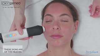 OxyGeneo 3in1 super facial  training video [upl. by Alaham]