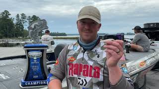 Patrick Walters  Lake Murray Bassmaster Elite Champ [upl. by Ulphia948]