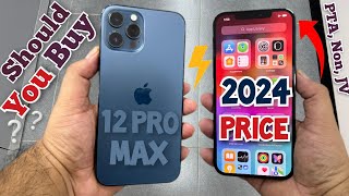 Should You Buy iPhone 12 Pro Max in 2024  PTA  Non PTA  JV iPhone 12 Pro Max Price 🇵🇰 Apple [upl. by Atimed405]