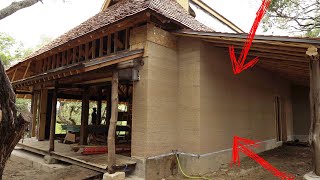 Hemp Concrete Walls R30  Fireproof  You Wont Believe How They Built This House [upl. by Dyraj]