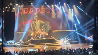 Megadeth Angry Again Live 92124 Pine Knob Theatre Clarkston Michigan [upl. by Oloapnaig753]