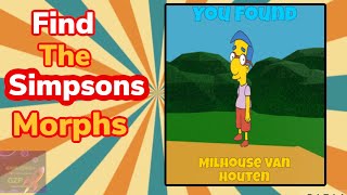 How to find “Milhouse Van Houten” Morph in Find the Simpsons Game roblox [upl. by Guria678]